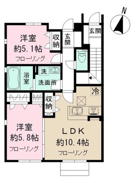アボンリービレッジの間取り