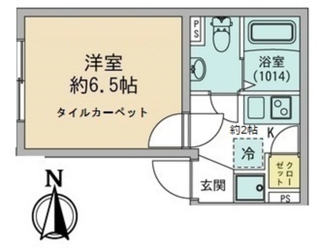 ラシクラス・カリビアンⅢの間取り