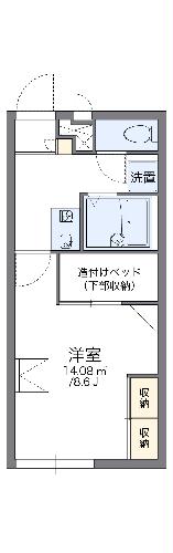 レオパレスMATSUの間取り