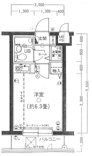 オリンポス大森の間取り