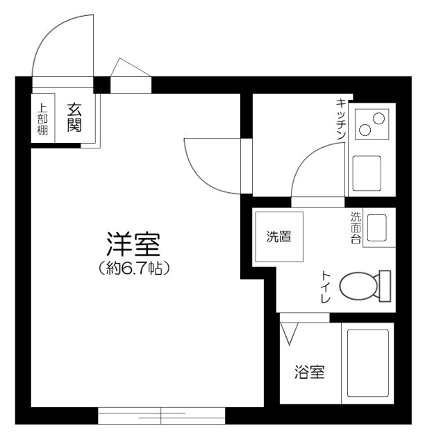コートカリーナ竹ノ塚の間取り