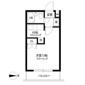 バレエハウスＫの間取り