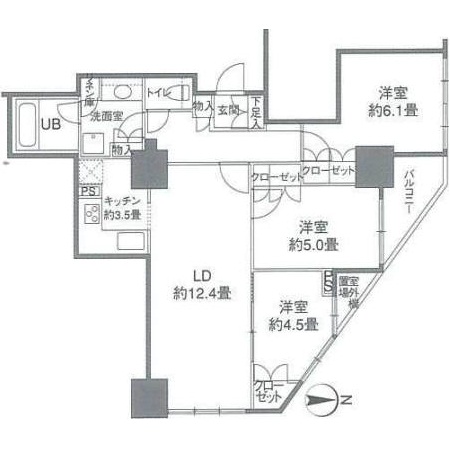 2/6 間取