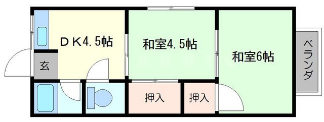 七尾山口文化の間取り