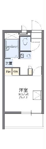 レオパレスＯＮ＆ＯＦＦの間取り