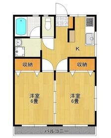 コーポ山石の間取り