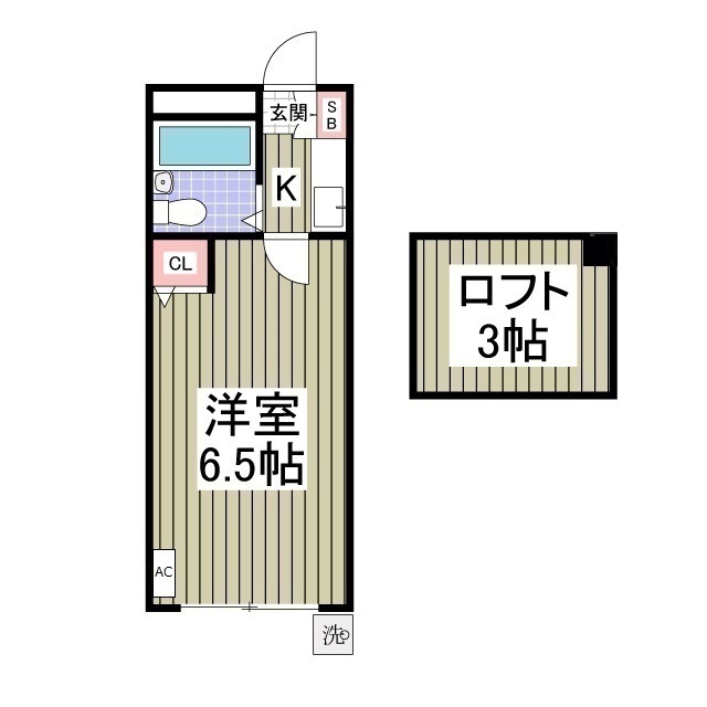 ニューパレス松戸の間取り