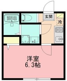 フェリーチェ中央林間の間取り