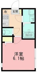 フェリーチェ中央林間の間取り