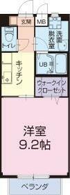 センチュリアン・フラットの間取り