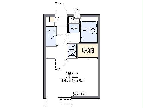 レオパレスネオの間取り