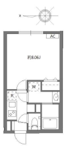 1/1 間取