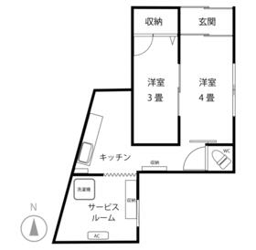 内田荘の間取り