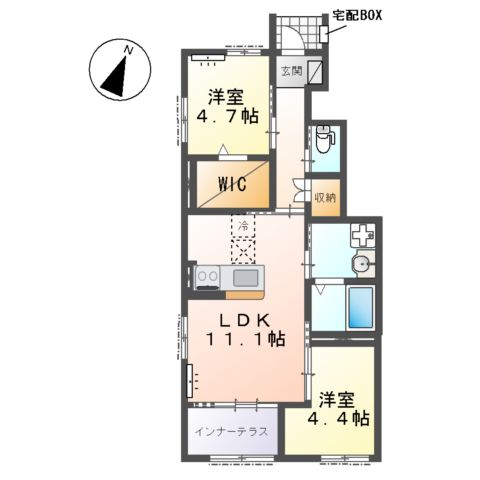 2/25 間取