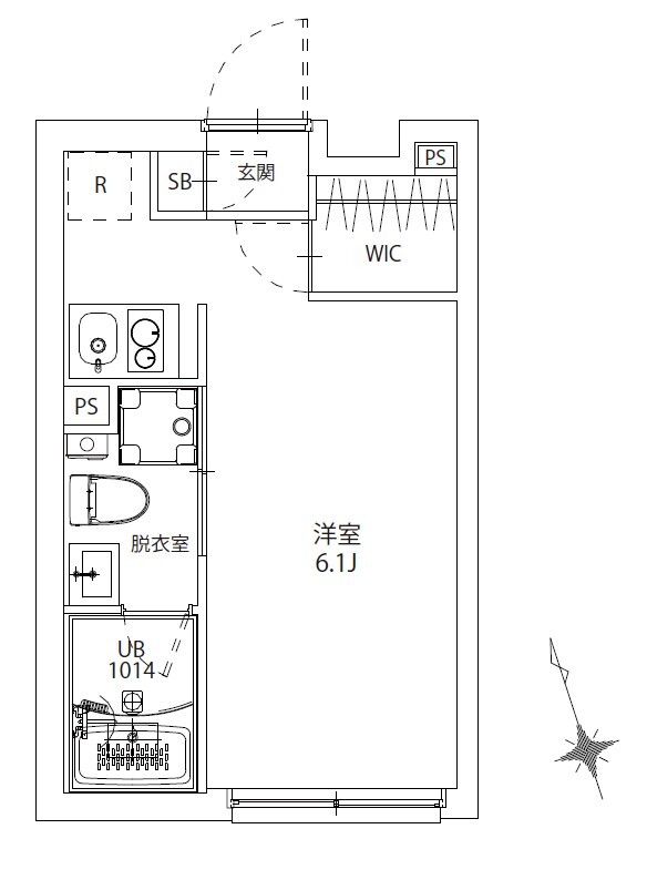 CITY WALK桜台の間取り