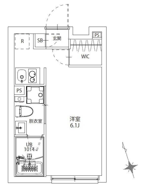 CITY WALK桜台の間取り