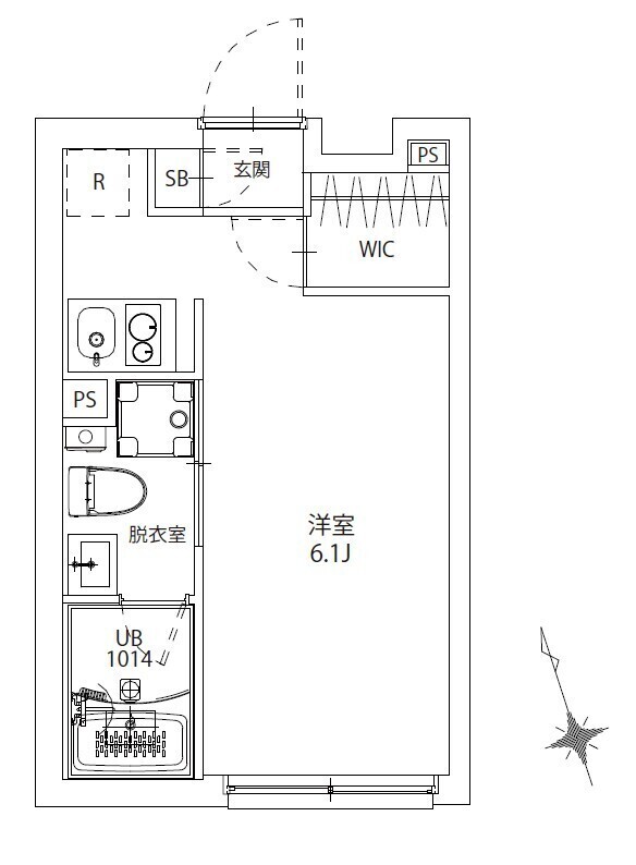 CITY WALK桜台の間取り