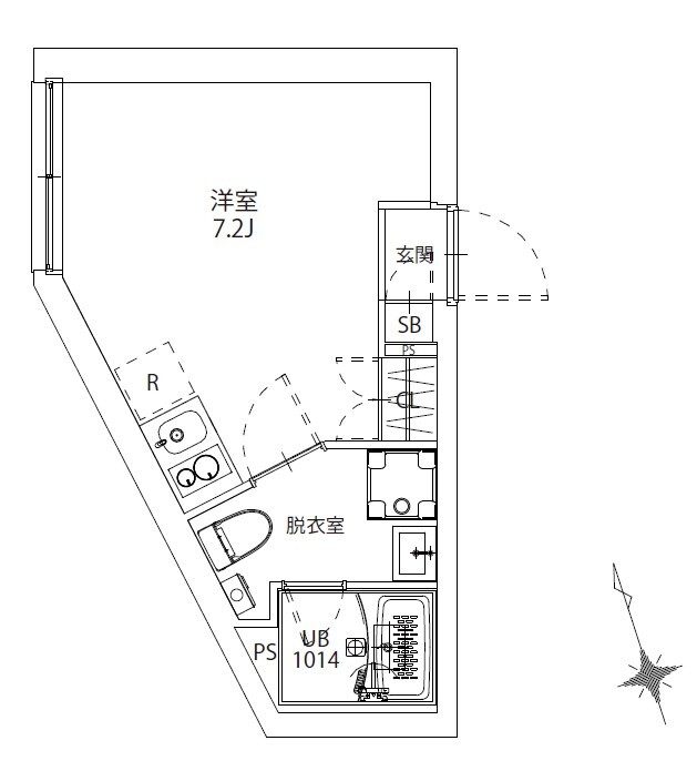 CITY WALK桜台の間取り