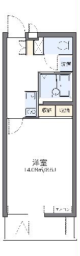 レオネクストLUCE高松の間取り