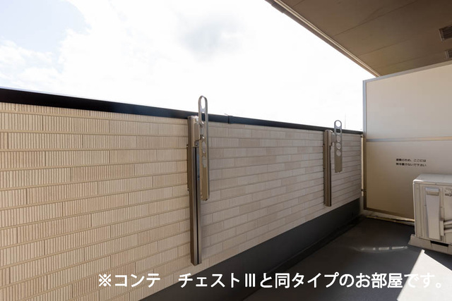 12/24 バルコニー