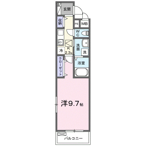 コンドミニアム イーストの間取り