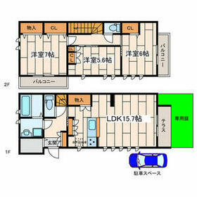 house K2の間取り