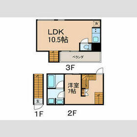 アトリオ三軒茶屋の間取り
