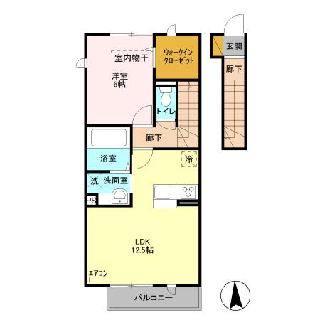 エーデルハイムⅡの間取り