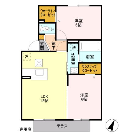 サンアベニューⅢの間取り