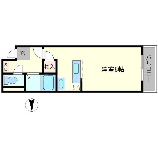 錦プラザの間取り