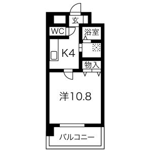 ランドマーク西町の間取り