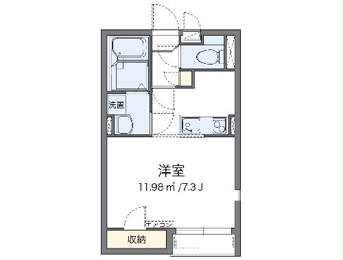 レオネクストNAGOMIの間取り