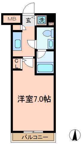 MajorLand横濱鶴見の間取り