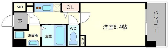 ビバーチェ鷺洲の間取り