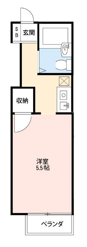 パティオ橋本の間取り