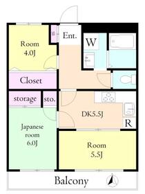 グランドール国分寺の間取り