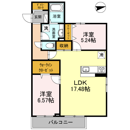 グランドール大岡山の間取り