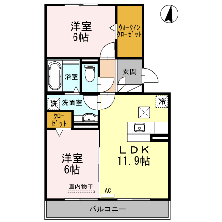 レジェンド Aの間取り