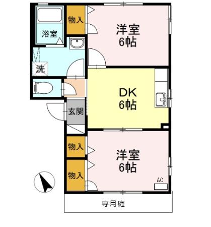 エターナル A棟の間取り