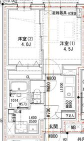 ラヴィエール荏原中延の間取り