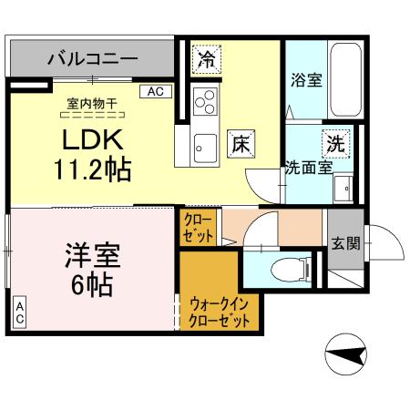 ソレイユ・イーストの間取り