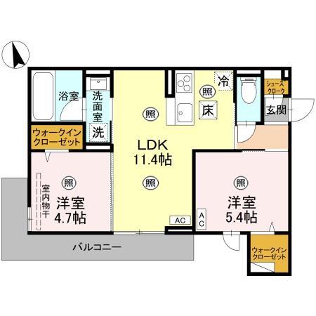 D-Sakuraの間取り