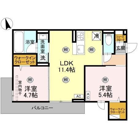 D-Sakuraの間取り