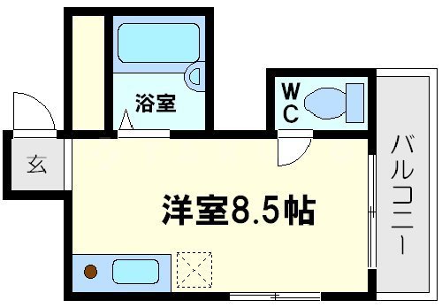 新大阪ハイツの間取り