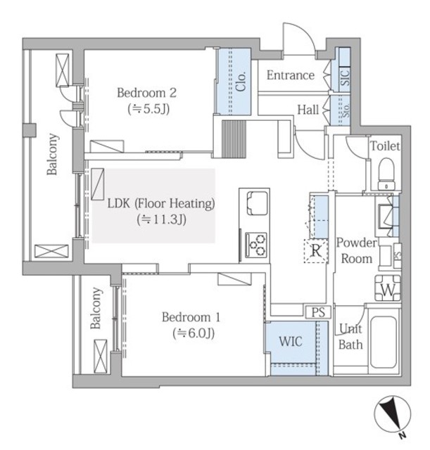 3/3 間取