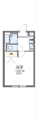レオパレス金屋橋の間取り