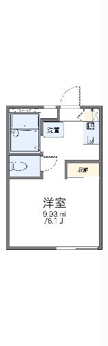 レオパレスYOSHIKOの間取り