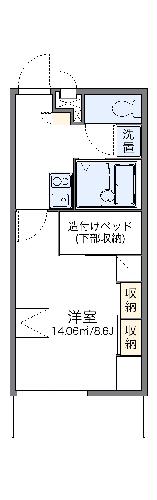 レオパレス神山の間取り