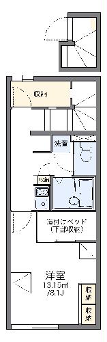レオパレスサントルの間取り