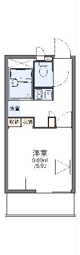 レオパレスラッキーハイムTの間取り